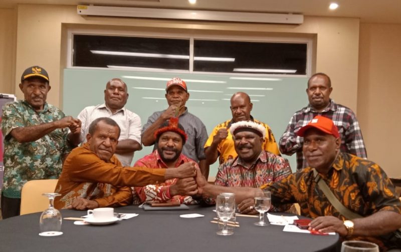 Sejumlah Ketua Tim DOB wilayah Lapago bersama Ketua LMA Papua berkumpul di Jakarta  
