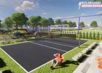 Lima dari Tujuh Lapangan Olahraga yang akan Dibenahi Bobby Nasution Akan dibangun Donatur