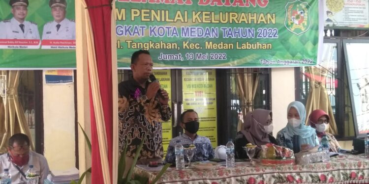 Kelurahan Tangkahan Masuk Penilaian Kelurahan Tingkat se-Kota Medan Tahun 2022