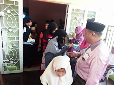 Di Hadiri Camat Percut Sei Tuan,  Kepala Desa Percut Terpilih mengadakan Syukuran Bersama Seluruh Warga serta Ormas dan Anak Yatim
