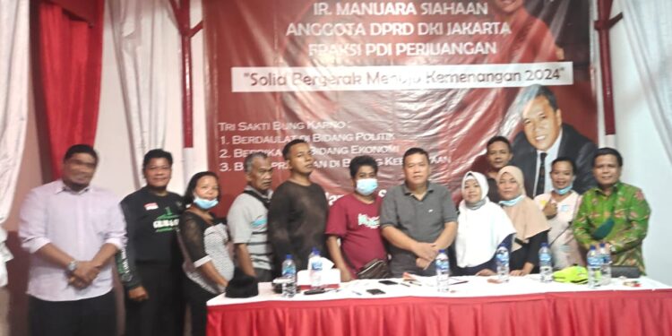 DPRD DKI Jakarta Terima Pedagang Korban Kebakaran Pasar Jaya Kalideres di Rumah Aspirasi Manuara Siahaan