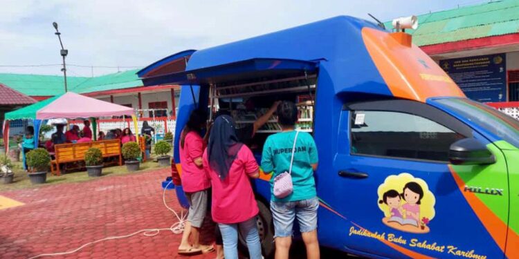 Perpustakaan Keliling Pemko Medan Tingkatkan Literasi Warga Binaan Rutan Perempua