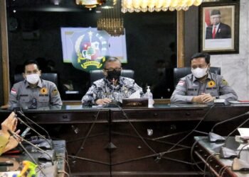 Tingkatkan Pengawasan Pungli Dikota Medan, Pemko Medan Terima Kunjungan Dari Tim Monev Pokja Pencegahan Satgas Saber Pungli Pusat