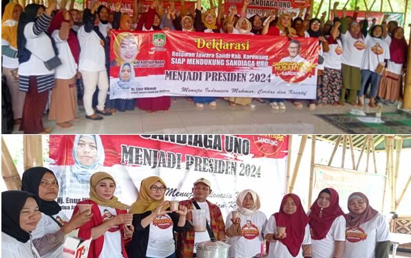 Deklarasi Relawan JAWARA Sandiaga Uno Menjadi Presiden 2024