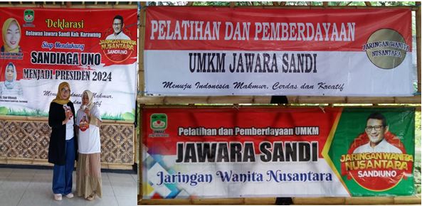 Ketua Umum Jawara Yang Juga Mantan Aktifis Gerakan 98 Ibu Aini Kartaatmadja, SFI, S.Psi M.Psi
