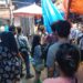Penertiban dan penataan pedagang kaki lima di Pasar Horas kembali mendapatkan perlawanan