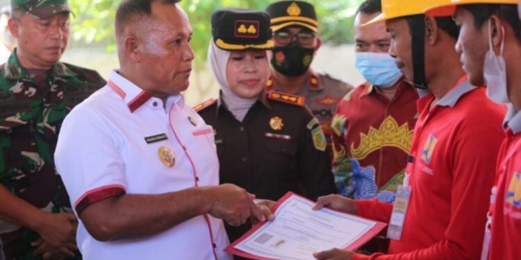 Percepatan Pembangunan Dimulai Untuk Koridor Sp.Serdang-Batas Lampung Timur dan Jalan koridor Sidomulyo-Palas.