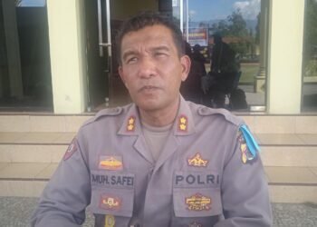 Jelang Pengumuman DOB, TNI/POLRI Siaga di Kabupaten Jayawijaya