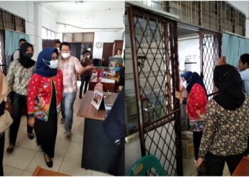 Kunjungan mendadak Plt. walikota Pematangsiantar ke PD. Pasar Horas Jaya