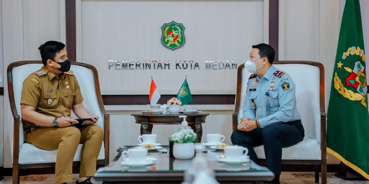 Bobby Nasution ajak Imigrasi Kelas I Khusus TPI Medan Atasi Bersama Permasalahan Imigran