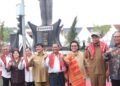 Resmikan Patung Almarhum Letjen Jamin Gintings, Bobby Nasution : Kita Akan Lestarikan Semangat Yang Telah Ditunjukkan Almarhum