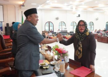 Jawaban Afandin dari Pandangan Umum Fraksi DPRD Langkat Terkait 2 Ranperda
