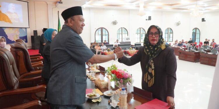 Jawaban Afandin dari Pandangan Umum Fraksi DPRD Langkat Terkait 2 Ranperda