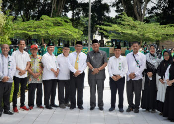 Afandin Lepas 581 Mahasiswa UMN Al Wasliyah Medan KKN di Langkat