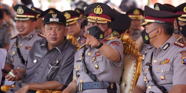 Plt Bupati Langkat Hadiri Pelantikan 361 Bintara SPN Hinai Polda Sumut, Ini Pesan Kapolda