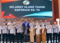 Ulang Tahun Koperasi ke-75, Pengurus Koperasi Wirota Wiropati Polda Sulbar Dilantik