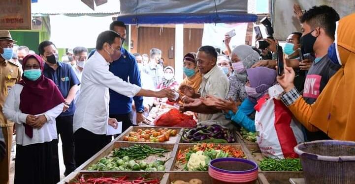 Saat Kunjungan Kerja di Subang. Presiden Jokowi Minta Menteri Fokus dalam Bekerja