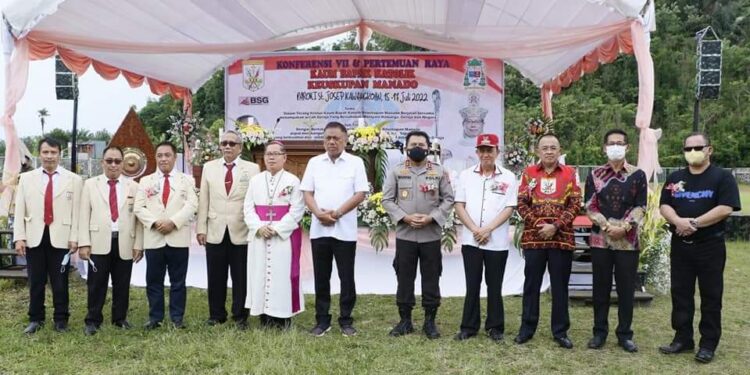 Bupati Minahasa Hadiri Konferensi VII dan Pertemuan Raya Kaum Bapak Katolik Keuskupan Manado