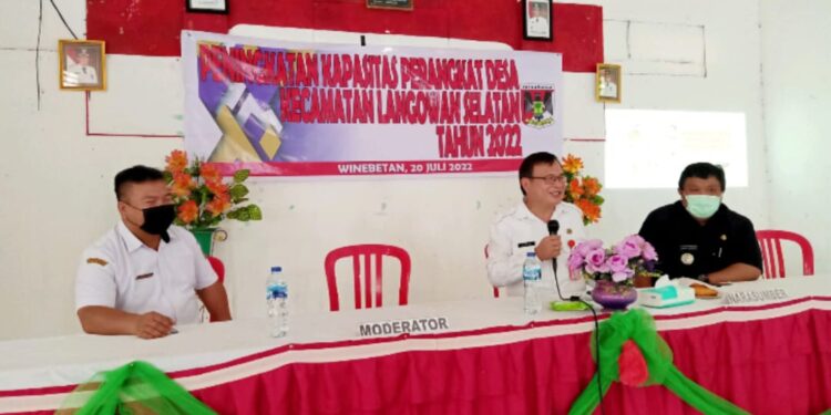 Peningkatan Kapasitas Perangkat Desa Bukan Sekedar Seremoni Tetapi Bersifat Dasar dan Strategis