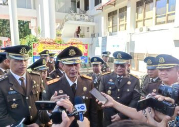 Kejati Sulut Laksanakan Upacara Hari Bhakti Adhyaksa ke-62 Tahun 2022 di Manado