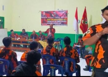 Rapat Pemilihan Pengurus, Muhammad Hannan Terpilih Ketua Ranting PP Kelurahan Sitamiang Baru