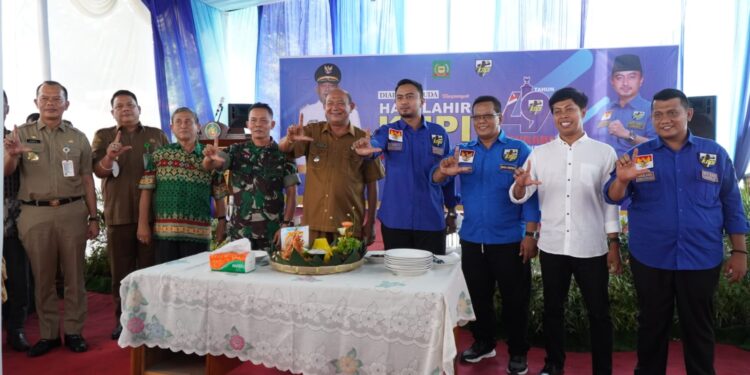 Hadiri HUT ke 49, Afandin: KNPI Tempat Menempa Diri Jangan Hanya Menghayal