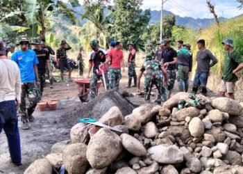 Kegiatan Tentara Manunggal Masuk Desa ke-114 di Mamuju Memasuki Hari Kedua