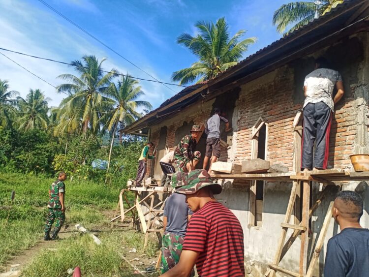 Kegiatan Tentara Manunggal Masuk Desa ke-114 di Mamuju Memasuki Hari Kedua