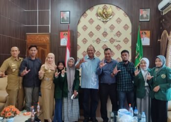 F-MIPA USU & Sarjana Pengangguran Audiensi ke Plt Bupati Langkat