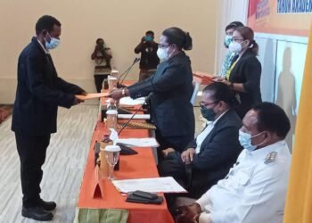 Universitas Cenderawasih Yudisium 110 Sarjana Kelas Kerjasama dengan Pemkab Yalimo
