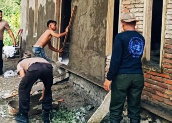 Memasuki Hari ke-6, Kegiatan TMMD di Kabupaten Mamuju Berjalan Lancar