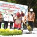 Presiden Jokowi Letakkan Batu Pertama Revitalisasi Lapangan Merdeka