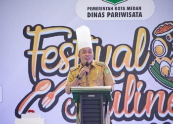 Festival Kuliner Usung Makanan Khas Medan & Asia Dibuka, Aulia Rachman: The Kitchen of Asia Sebenarnya Jati Diri Warga Medan
