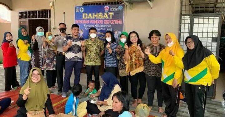 Kecamatan Medan Deli Berkolabosasi Dengan LPM Kec. Medan Deli Bentuk Gerakan Orang Tua Asuh Melalui Pondok Gizi Ceting dan DASHAT