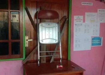 Sekretariat Panitia Mubes HMKY di Jayapura Sementara Dipalang Sembilan Korwil