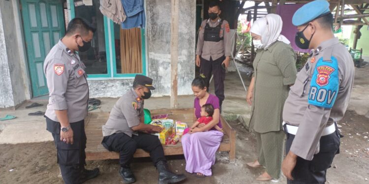Kapolsek Pabuaran Turun ke Lapangan Realisasikan Program BAAS