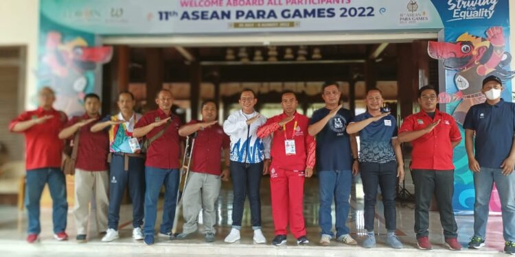 Ketua NPCI Bekasi Apresiasi Sutarno Atlit Peraih Medali Emas di APG Solo