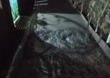 Diduga Proyek Hantu, Proyek Jalan Kp Gebang Desa Sukaragam Kec Serang Baru Tak Dipasang Papan Plang