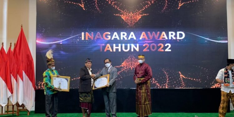 Pemkab Lombok Utara Raih Penghargaan INAGARA AWARD Tahun 2022
