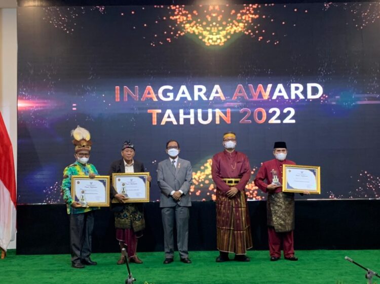 Pemkab Lombok Utara Raih Penghargaan INAGARA AWARD Tahun 2022