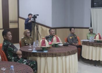 Dandim 1418/Mamuju Paparan Dihadapan Tim Wasev Mabes AD di Mamuju