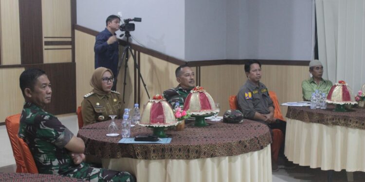 Dandim 1418/Mamuju Paparan Dihadapan Tim Wasev Mabes AD di Mamuju
