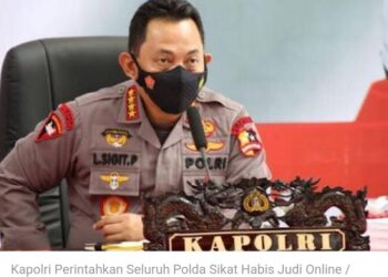 Kapolri Tidak Main-main, Perintahkan Semua Polda Sikat Habis Kode 303 Judi Online