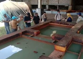 Diduga Tak Punya Izin IPAL, DLH Segel PT Hengtraco Tehnik Indonesian di Cicadas