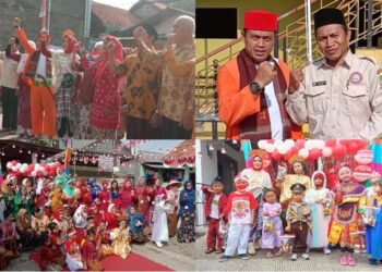 Warga RT 002 RW 10 Jati Warna Ikuti Upacara Bendera HUT RI ke-77