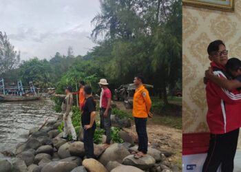 Orang Tua Anak Tenggelam di Kalangan Minta Bantuan Pimpinan DPRD Sibolga Jamil Zeb Tumori