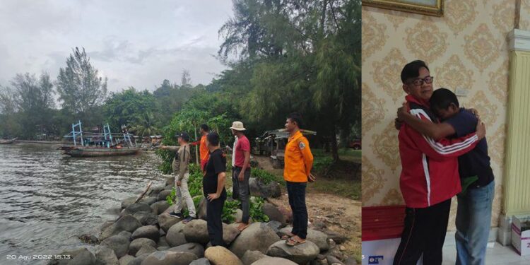 Orang Tua Anak Tenggelam di Kalangan Minta Bantuan Pimpinan DPRD Sibolga Jamil Zeb Tumori