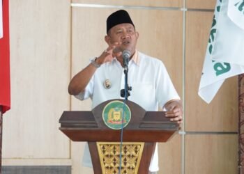 Afandin Hadiri Tabligh Akbar & Bazar UMKM Syariah