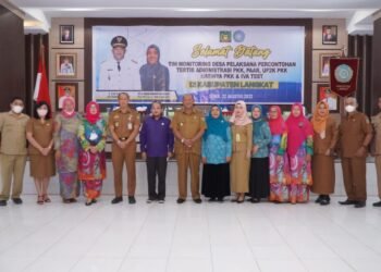 Tim Monitoring PKK Provsu Lakukan Pembinaan, PKK Langkat Diharapkan Masuk Nominasi
