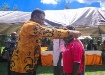 Sekda Kabupaten Jayawijaya Buka Seminar Pencegahan Stunting 11 Kampung se-Distrik Yalengga